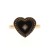 Ceramic ring, Gold ZERDA