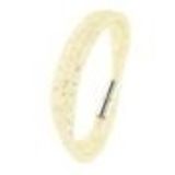 Bracelet double tours similicuir 3350 Vert fluo Golden - 9485-38748