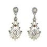 Boucles d' oreilles papillon Blanc - 10435-39098