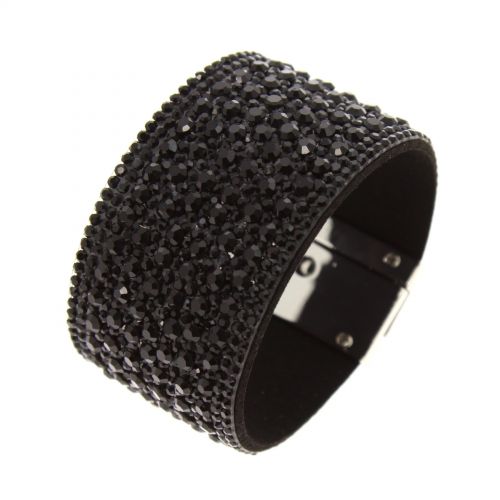 Predentius cuff bracelet Black - 10438-39110