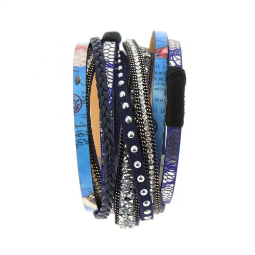 Bracelet manchette Natalie Bleu - 10520-39809