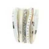 Bracelet manchette Natalie Blanc - 10520-39815