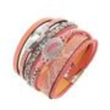 Bracelet manchette Justus Corail - 10529-39893