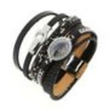 Justus cuff bracelet Black - 10529-39895
