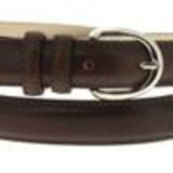 Ceinture double cuir vachette CRUZITA Brun - 10539-40047