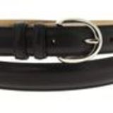 Ceinture double cuir vachette CRUZITA Noir - 10539-40048