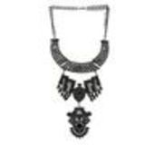 Collier femme, Coeur en strass, XS-2259 Negro - 10568-40240