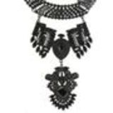 Collier femme, Coeur en strass, XS-2259 Negro - 10568-40241