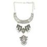 Collier femme, Coeur en strass, XS-2259 Argent - 10568-40243