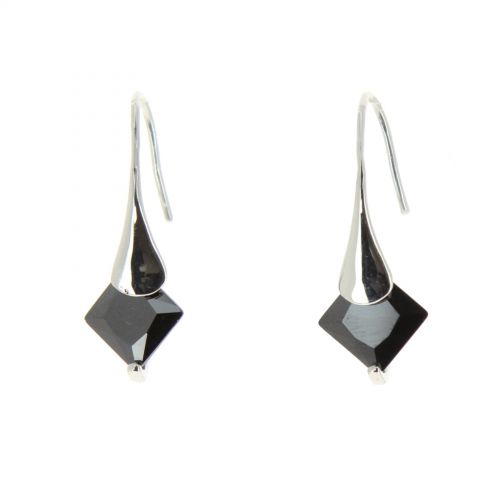 Boucles d'oreilles ALICE Noir - 10576-40295