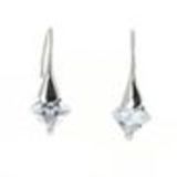 Boucles d'oreilles pendants à perles et strass, 9108 Doré Argent - 10576-40296