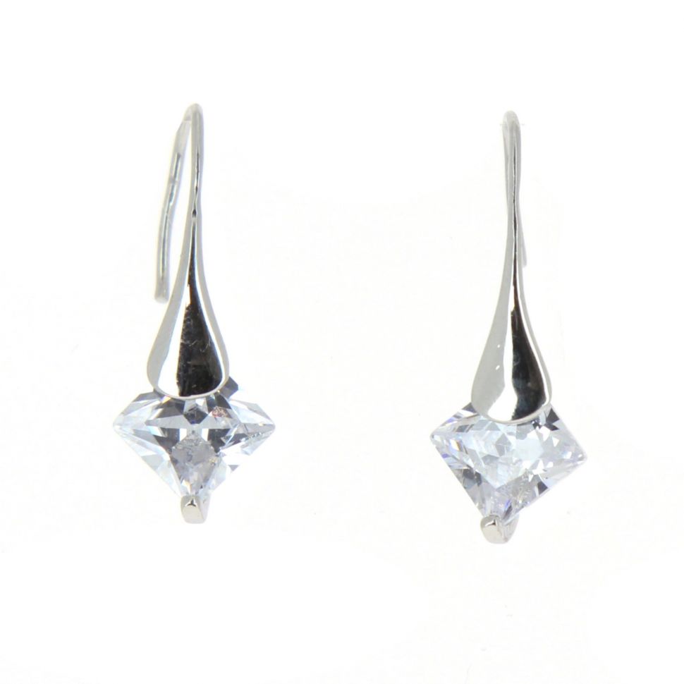 Boucles d'oreilles ALICE Argenté - 10576-40296