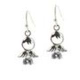 MAJA fashion earrings Silver - 10578-40301