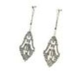 Boucles d'oreilles Solveig Argenté - 10596-40430