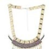 Collier femme, Coeur en strass, XS-2259 Beige - 10602-40490