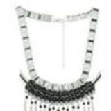 Collier femme, Coeur en strass, XS-2259 Negro - 10602-40491