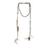 Collier femme, Coeur en strass, XS-2259 Marron - 10229-40554