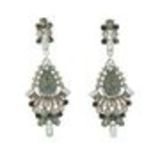 Boucles d'oreilles Franciska Gris - 10631-40638