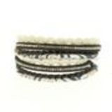 VIVIANNE Wrap bracelet Black - 10667-40785