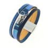 Bracelet manchette Viveka Bleu - 10669-40805