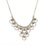 Collier femme, Coeur en strass, XS-2259