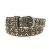 Ceinture , rivet, clouté, strass