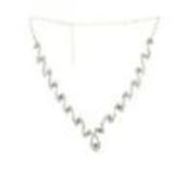 Collier femme, Coeur en strass, XS-2259