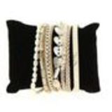 Mina-Amina leatherette bracelet