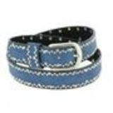 CAPUCINE studded leather belt