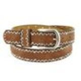 CAPUCINE studded leather belt