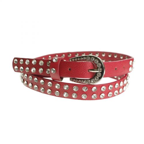 Ceinture 2,20 cm rivé de strass Terentia