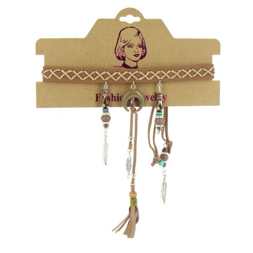 Halskette, Halsband Wildleder Lucie