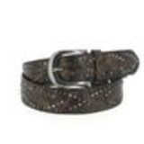 CAPUCINE Studded leather belt