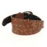 CAPUCINE Studded leather belt