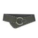 Woman Elastic Large studded waist belt VAITEA