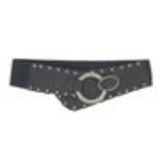 Woman Elastic Large studded waist belt VAITEA