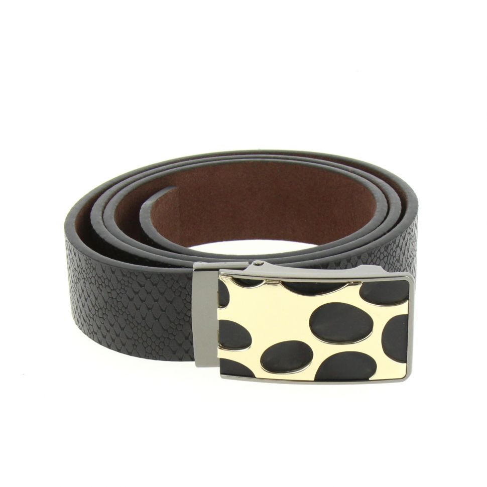 Ceinture cuir noir 2260