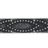 CAPUCINE Studded leather belt