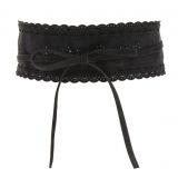 Woman waisband Obi Belt, Paillettes FELIPA