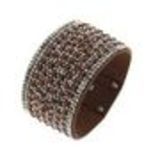 Bracelet manchette strass PRUDENTIUS