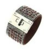 Bracelet manchette strass PRUDENTIUS