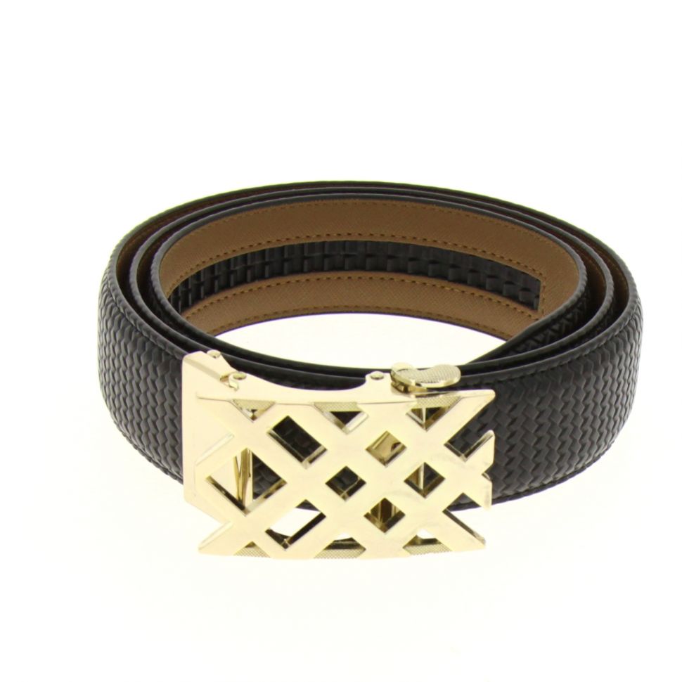 Ceinture boucle automatique en cuir