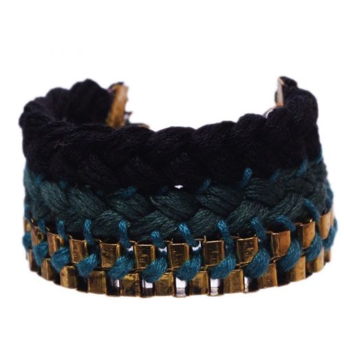 Braided cotton bracelet MARIA