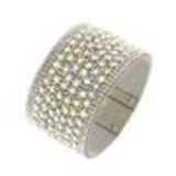 Bracelet manchette strass PRUDENTIUS