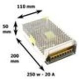 Transformateur LED Transfo DC 12V Driver Alimentation AC 110V - 260V à DC 12V Convertisseur