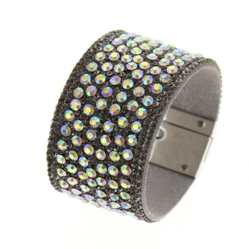 Bracelet manchette strass PRUDENTIUS