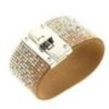 Bracelet manchette strass CARA