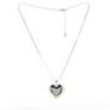 Collier femme, Coeur en strass, XS-2259