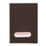 Evan, leather passport case