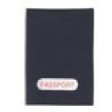 Evan, leather passport case